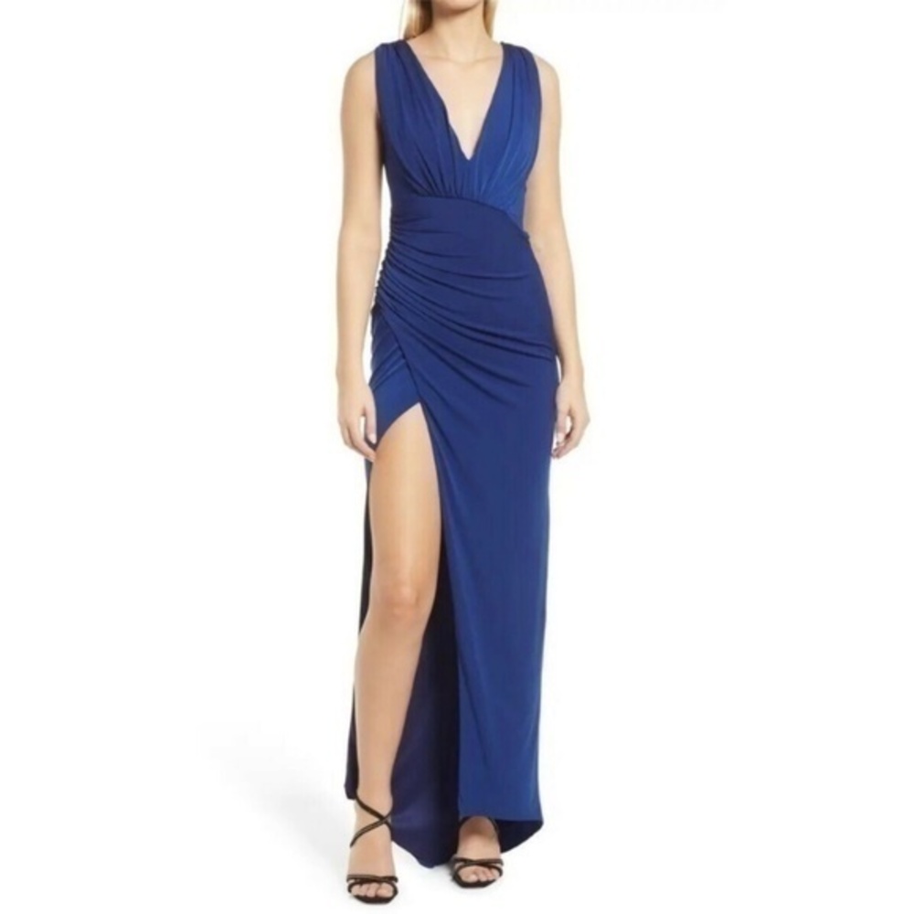 Katie May Sugar Stick Gown in Royal Midnight Size XS